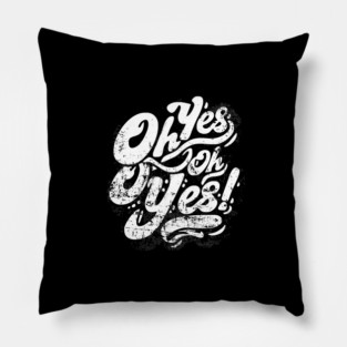 COX - TECHNO MUSIC OH YES OH YES grunge edition Pillow