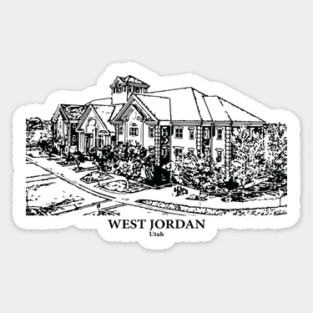 West Jordan - Utah Sticker