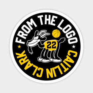 Caitlin Clark GOAT 7, Classic Steamboat Willie Goat Magnet