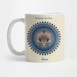 Guided By The Stars Above. Spiritual, Affirmations. Mug