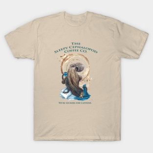 The Sleepy Cephalopod T-Shirt