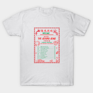 The Golden Gong Chinese Takeaway T-Shirt