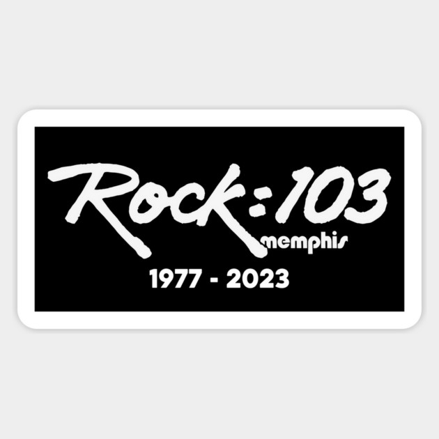 Rock (103) is Dead Sticker by rt-shirts