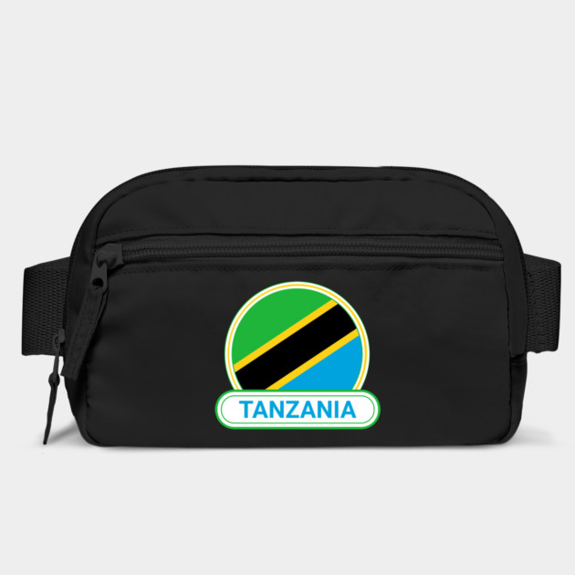 Tanzania Country Badge - Tanzania Flag by Yesteeyear