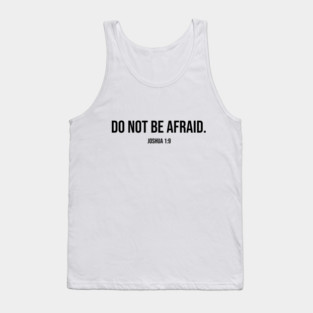 Josua 1:9 Scripture Tank Top