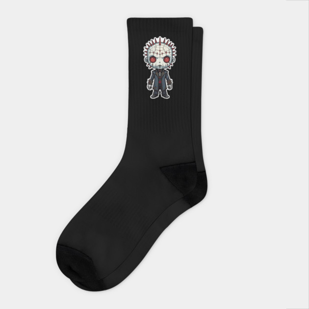 Hellraiser Pinhead 3 Socks by Grave Digs