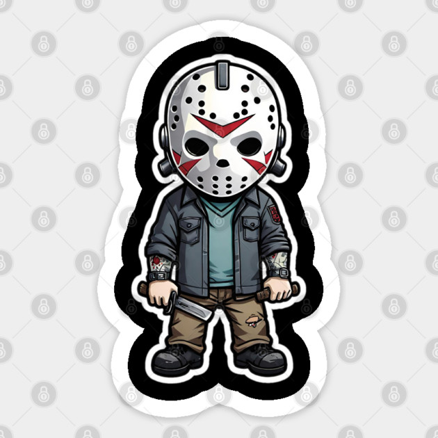 Jason Voorhees 2 Sticker by Grave Digs
