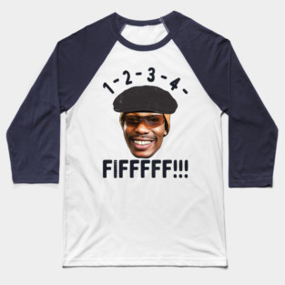 1-2-3-4-FIF Baseball T-Shirt