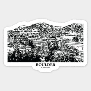 Boulder - Colorado Magnet