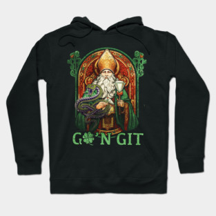 Vintage Go'n git st patrick Hoodie