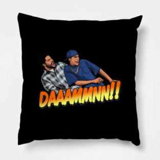 DAAAAMMNN! - Friday Movie Funny Pillow