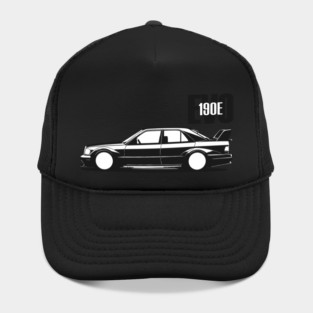 190E EVO Black White Hat