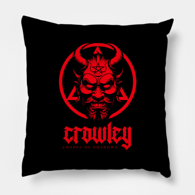 CROWLEY Pillow by artslaves