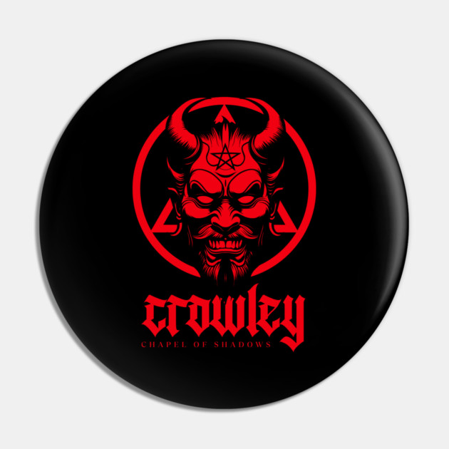 CROWLEY Pin by artslaves
