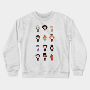 Tim Burton Friends Crewneck Sweatshirt