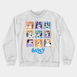 Bluey Colection Crewneck Sweatshirt