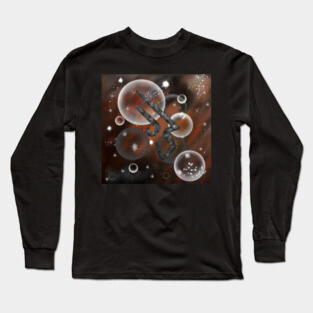 Machinist Galaxy Long Sleeve T-Shirt