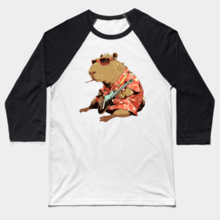 capybara Baseball T-Shirt