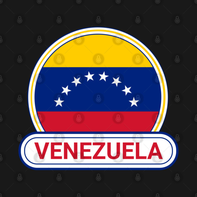 Venezuela Country Badge - Venezuela Flag by Yesteeyear