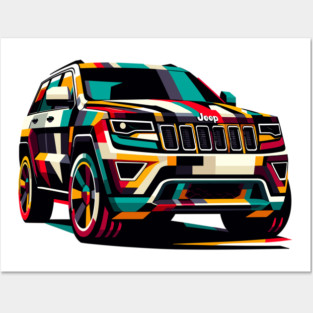 Jeep Grand Cherokee Posters and Art
