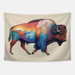 Bison Tapestry