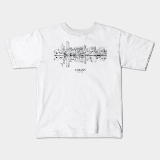 Albany - New York Kids T-Shirt