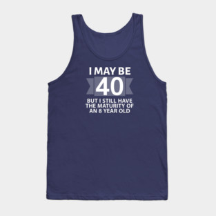 40th Birthday Tank Top