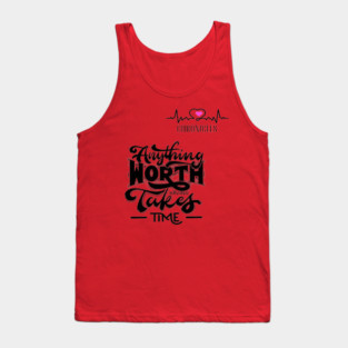 Heartbeat Chronicles' Inspirational Quote 1 Tank Top