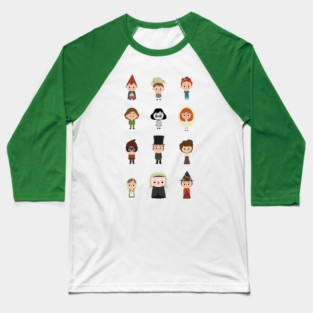 Over the Garden Wall Friends Baseball T-Shirt