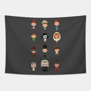 Over the Garden Wall Friends Tapestry