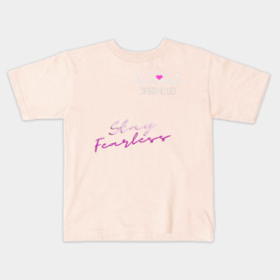 Heartbeat Chronicles Motivational Quote 1 Kids T-Shirt