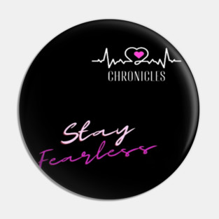 Heartbeat Chronicles Motivational Quote 1 Pin
