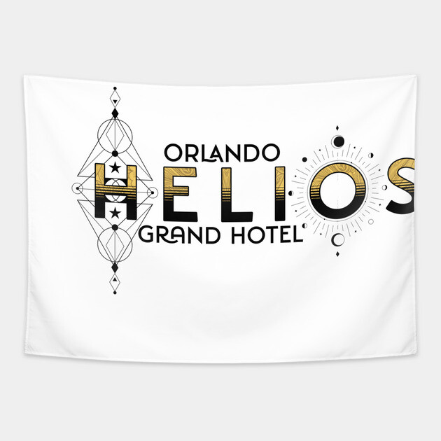 Helios Grand Orlando Florida Tapestry by Joaddo