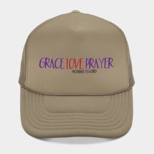 Grace. Love. Prayer. Hat