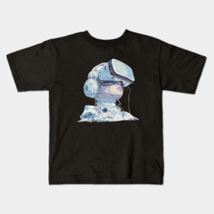 VR Girl Kids T-Shirt