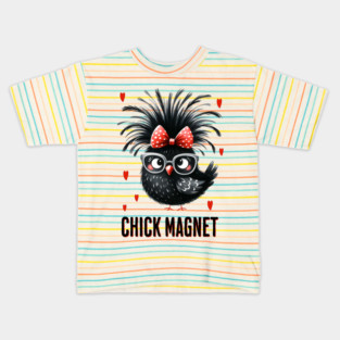 Do You Love Chickens and Want to Be a Chick Magnet? Kids T-Shirt