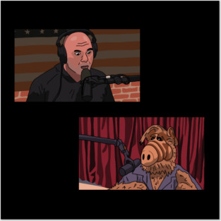 Joe Rogan X Alf Posters and Art