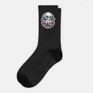 Octopus Skull 2 Socks