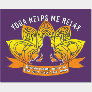 Nerdy Tee - Yoga Posters and Art