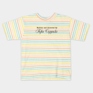 Written and Directed by Sofia Coppola Kids T-Shirt