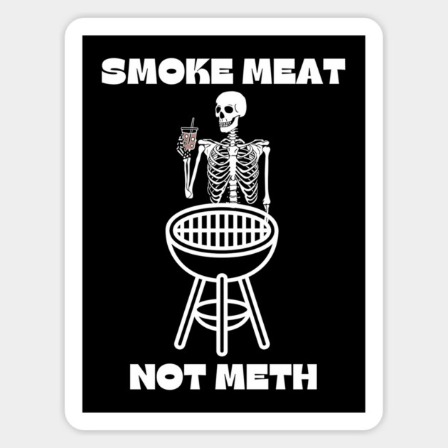 Smoked Meats Magnet by Low Life Shirts