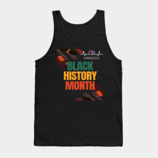 Heartbeat Chronicles Black History Month Awareness 1 Tank Top