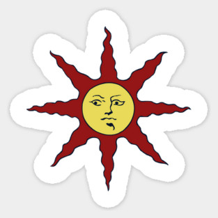Knight Solaire Dark Souls Warriors of Sunlight Sticker