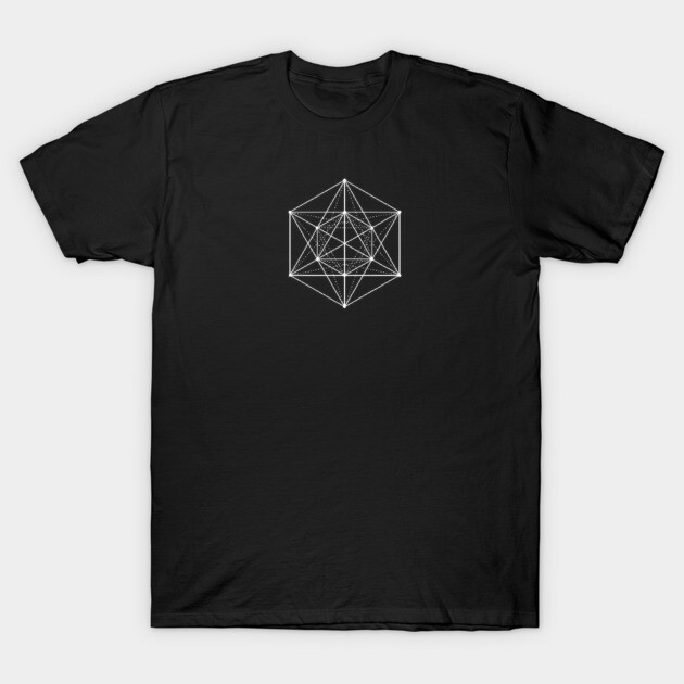 Sacred geometry / Minimal Hipster Symbol Art T-Shirt by badbugs