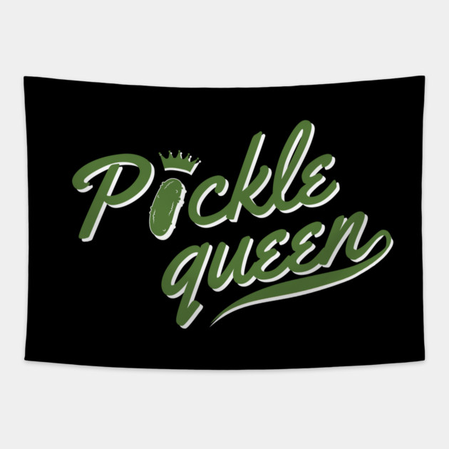 Pickle Queen Tapestry by DesignArchitect