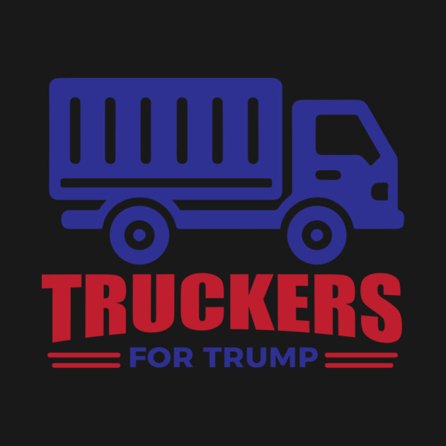 Truckers For Trump by CreativeSage