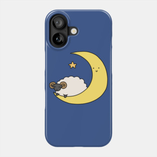 Crescent Moon Ram Phone Case