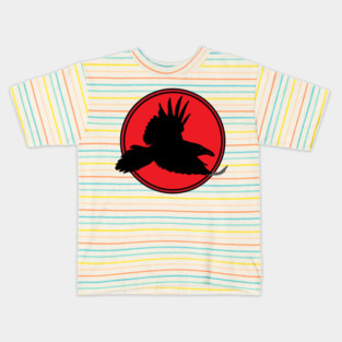 The Raven in Red Kids T-Shirt