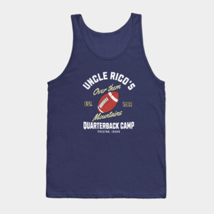 Uncle Rico's Quarterback Camp - Est. 1982 Tank Top