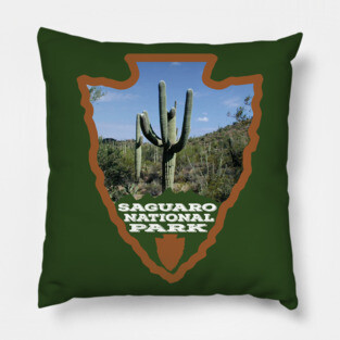 Saguaro National Park arrowhead Pillow